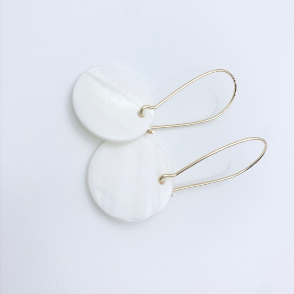 Drop Dangle Pearl Earrings - Picture 2 of 2